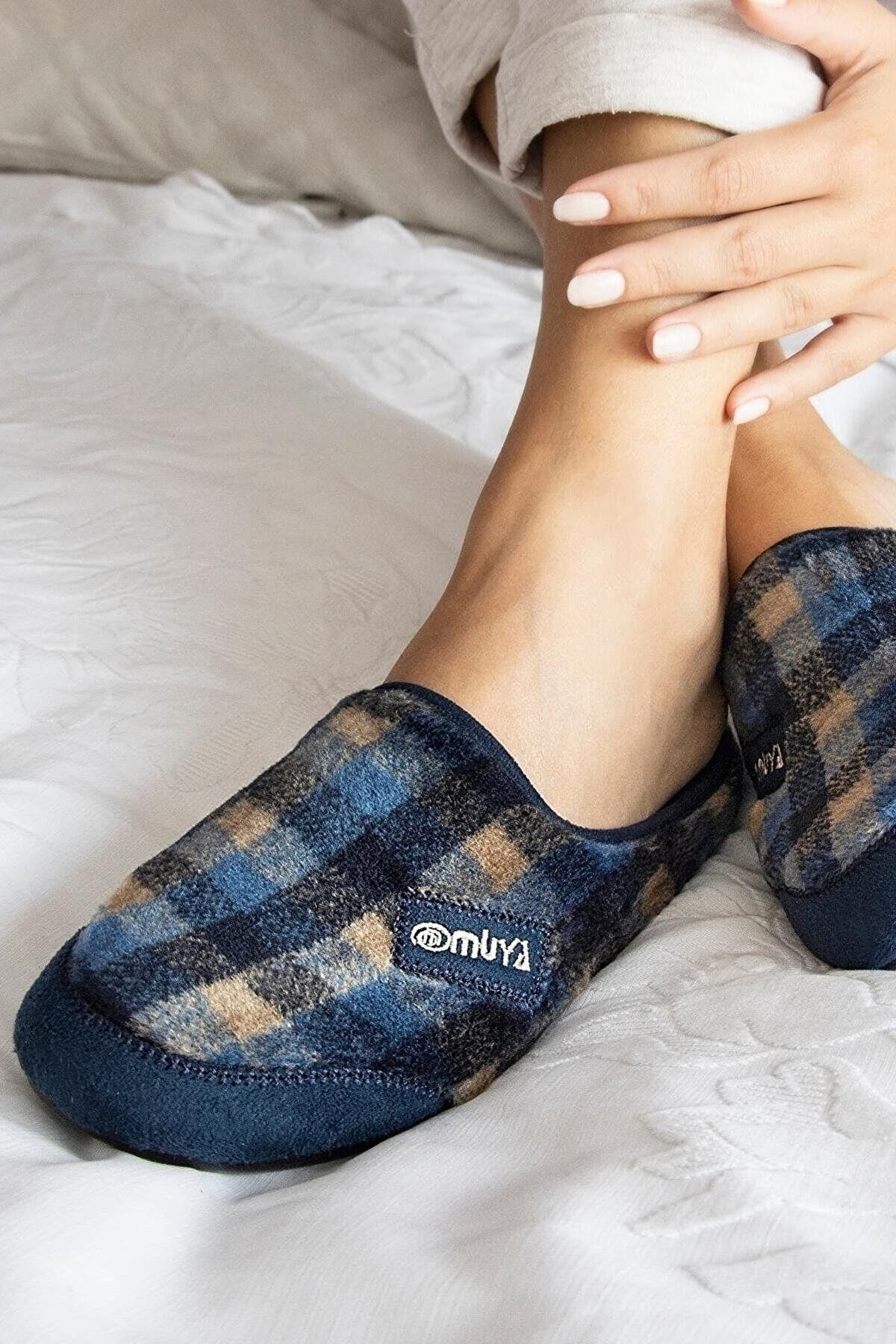 Muya Merida Women s Navy Blue Daily Indoor Slippers 31901 3307 36