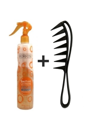 Morfose Argan Içerikli Fön Suyu 400 Ml + Saç Tarama & Şekil Verme Tarağı Image 0