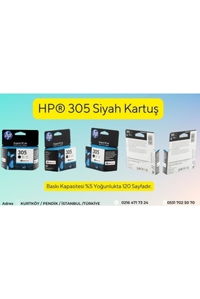Deskjet 2700 Orjinal Kartuş - 305 3ym61ae 3ym60ae Avantaj Paket Image 7