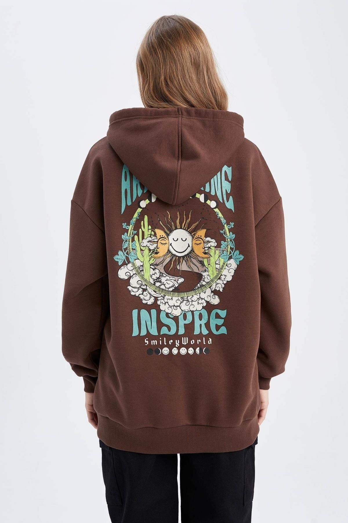 Smiley shop world hoodie
