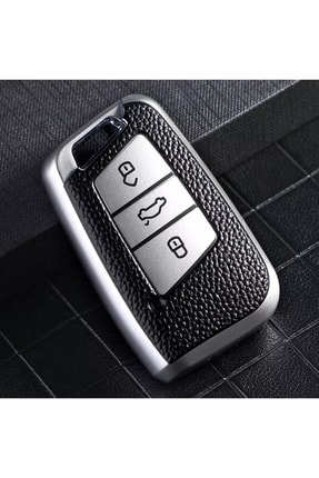 Passat B8 Anahtar Kılıf Süperlüx Gri Image 0