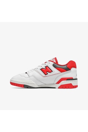 550 White Red Spor Ayakkabı Image 0