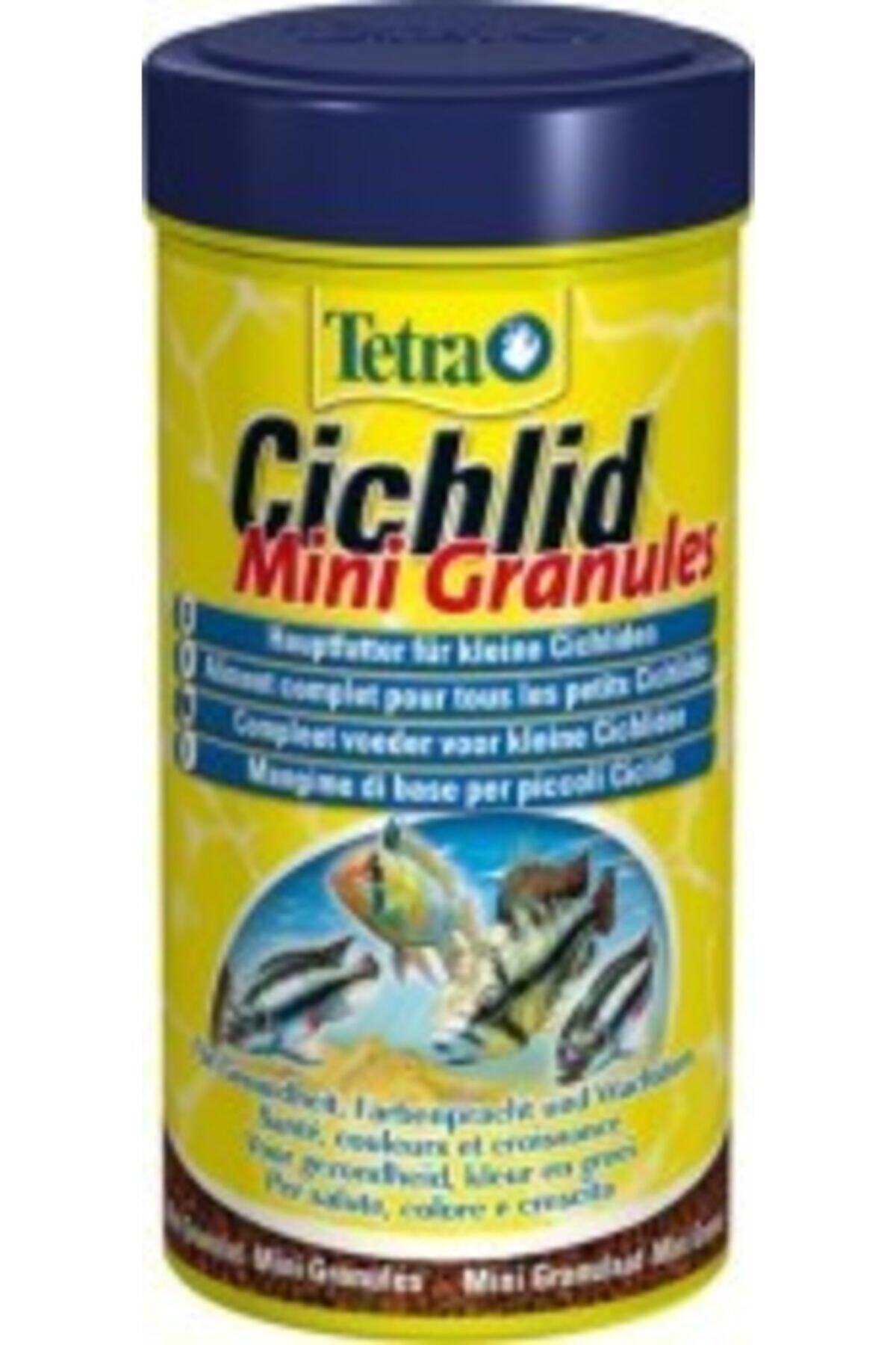 Tetra Cichlid Mini Granules Granül Balık Yemi 250 Ml/125 Gr