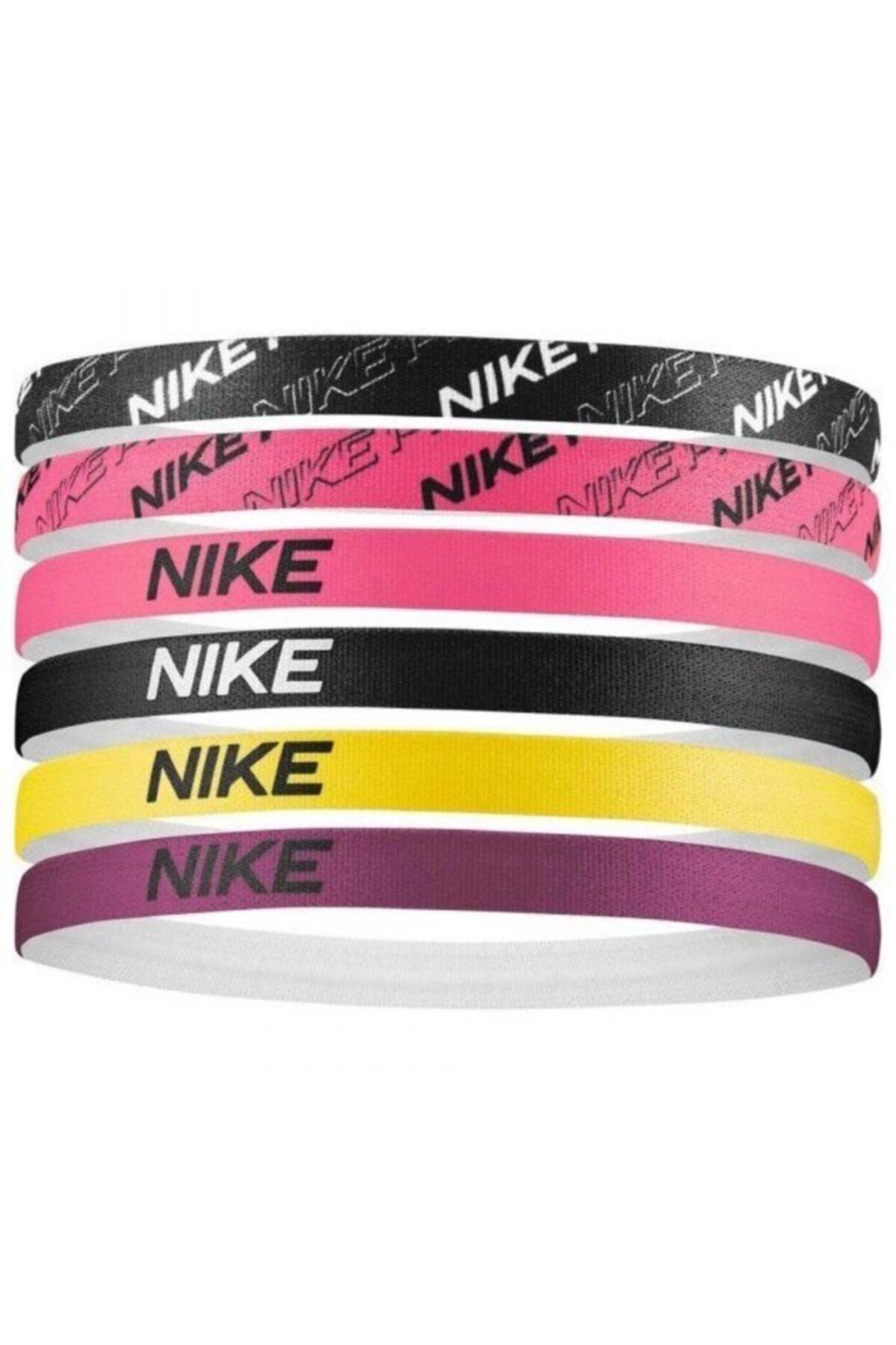 Nike Hairbands Elastik Saç Bandı 6lı Paket Karışık Renk N.000.2545.069.os