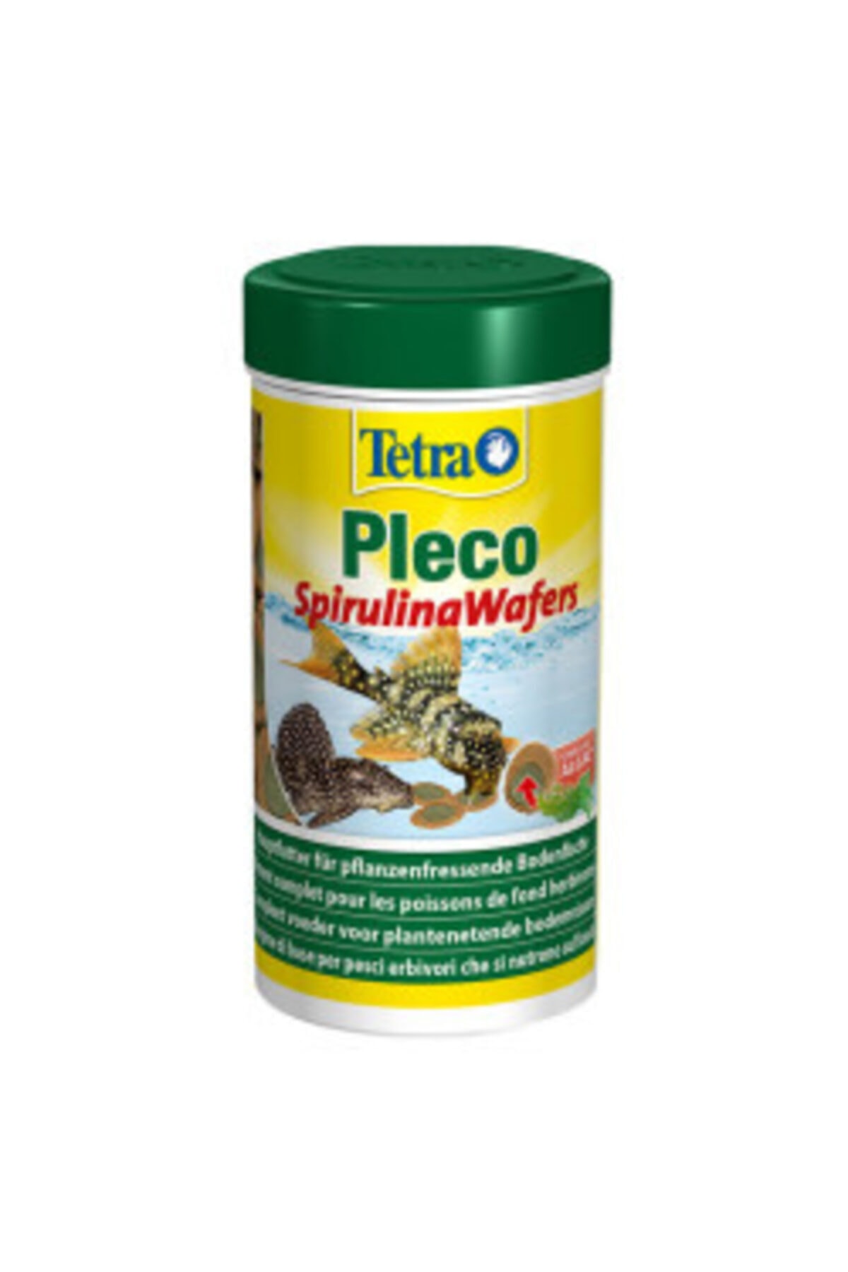 Tetra Pleco Spirulina Wafers 105g/250 Ml