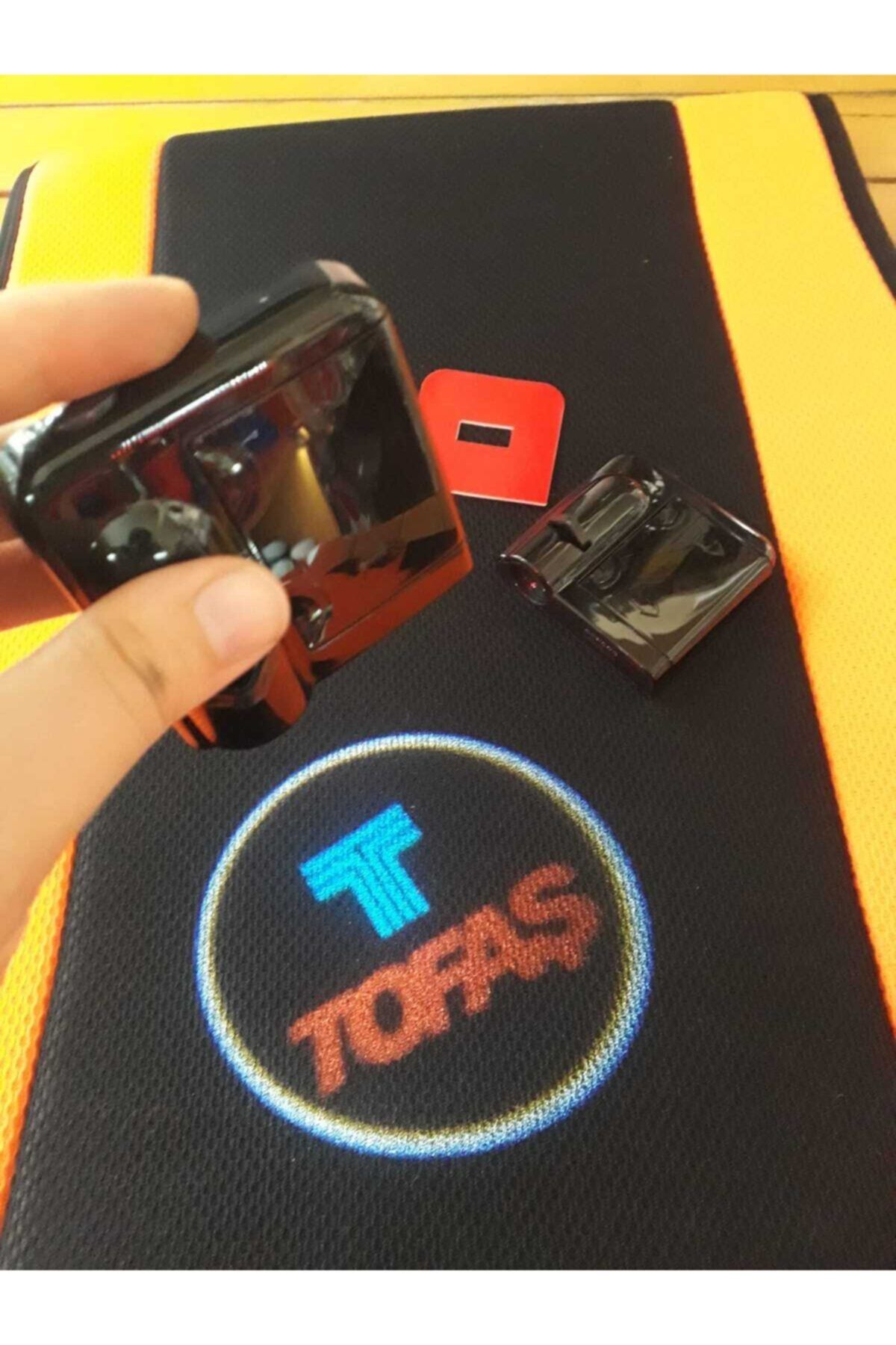 pist10 Tofaş  Kapı Altı Logo Pilli Mesafe Sensörlü 2'li