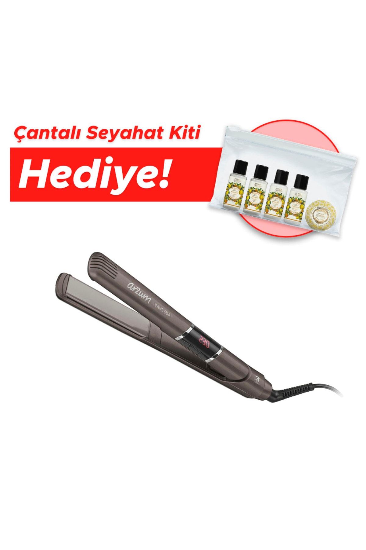 arzum ar5021 vanessa seramik sac duzlestirici hediyeli fiyati yorumlari trendyol