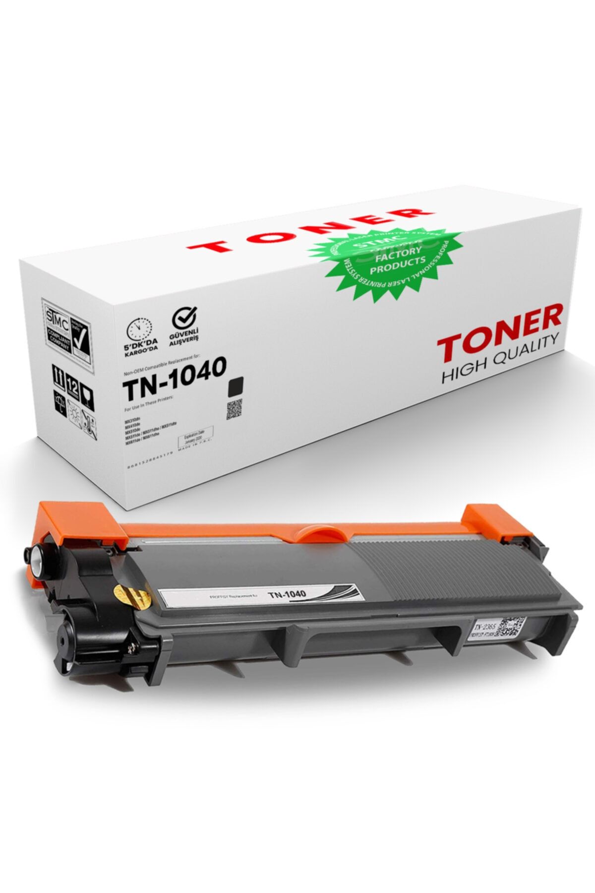 nanoprint Whitebox Tn-1040 Muadil Toner /wb/ Hl-1111/hl-1210w/hl-1201/dcp-1