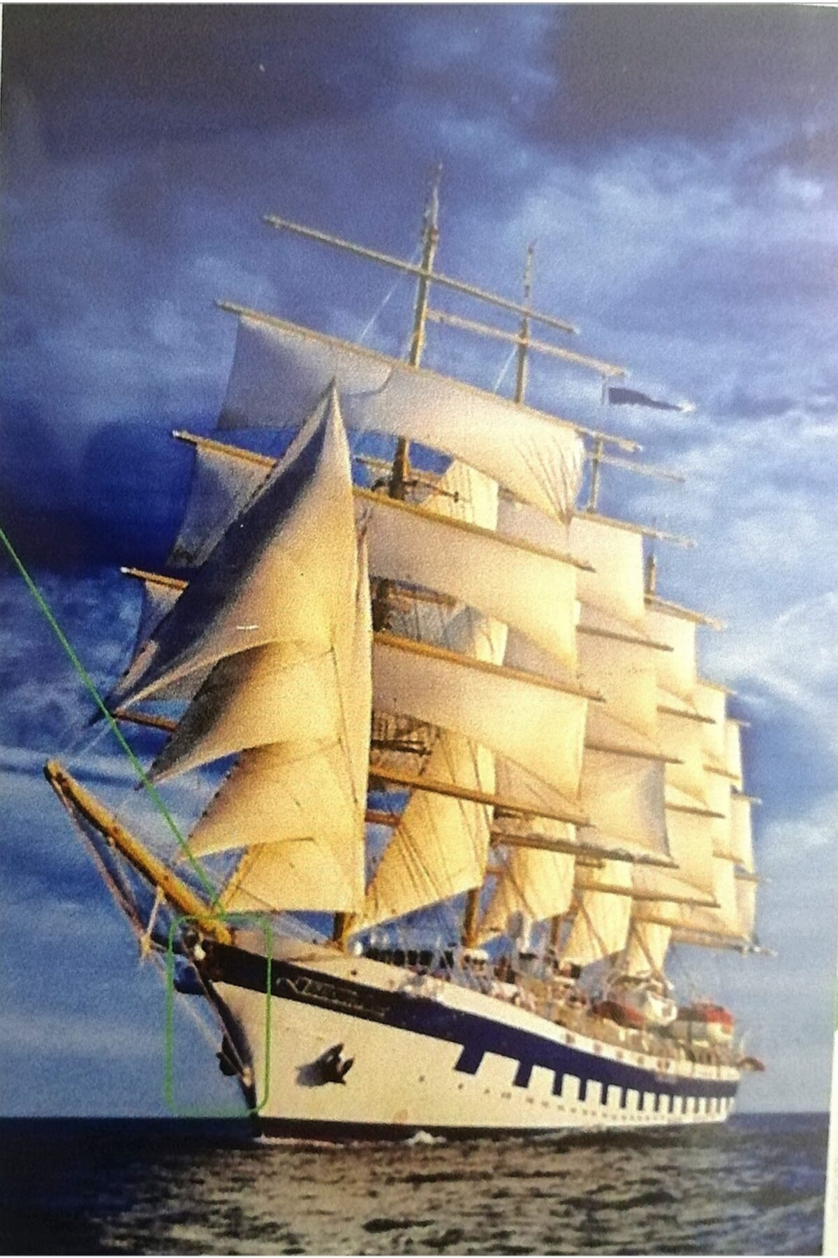 SEZZ Goblen Taşlı Boncuklu Mozaik Tablo Resim 48*70 Cm Round The World Trip