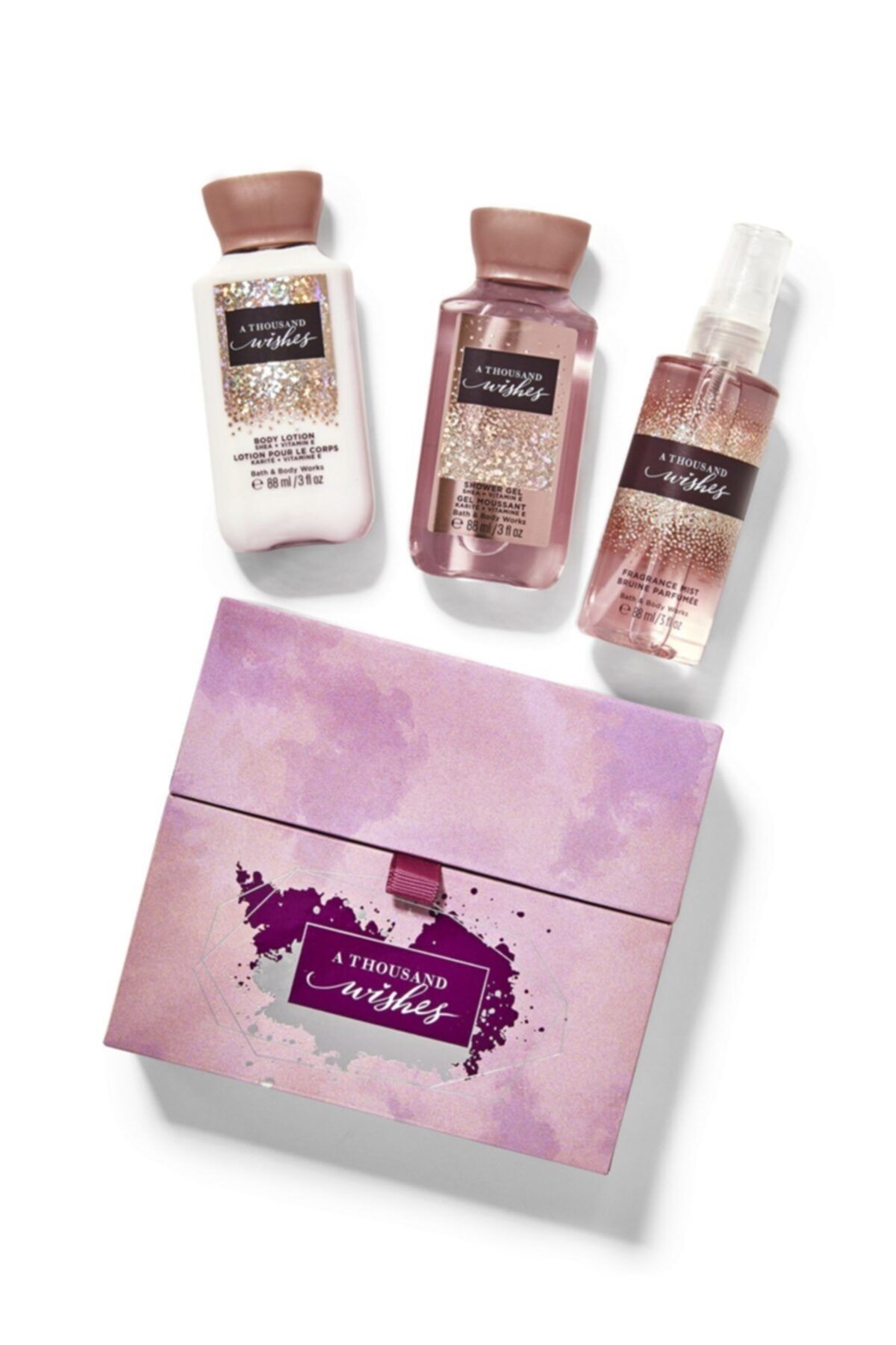 Bath & Body Works A Thousand Wishes Seyahat Boyu Hediye Seti  BBW25137402