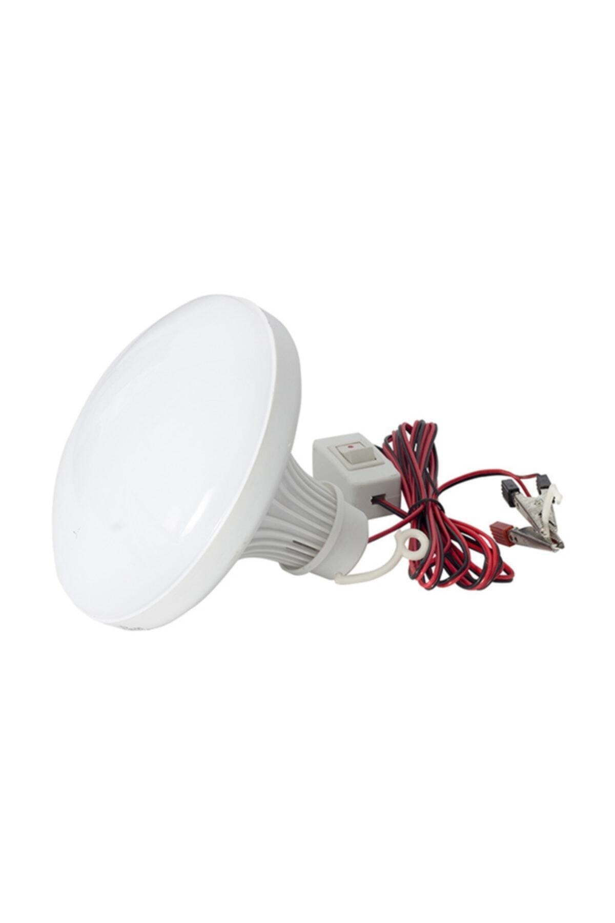 Greyder Gd-910 12 Volt 24 Watt 2 Metre Kablolu Akü Maşalı Anahtarlı Led Ampul