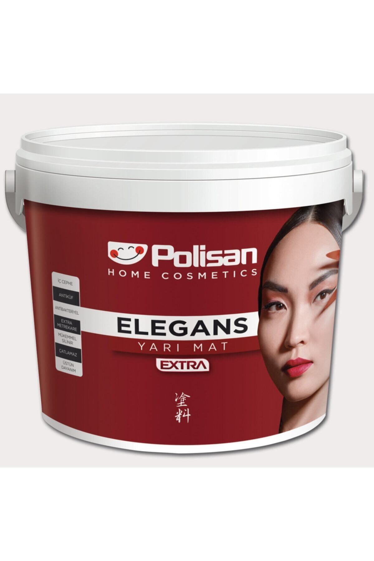 Polisan Elegans Extra Yarı Mat Antibakteriyel Ci-6204 2.5 Lt Zengin Gri