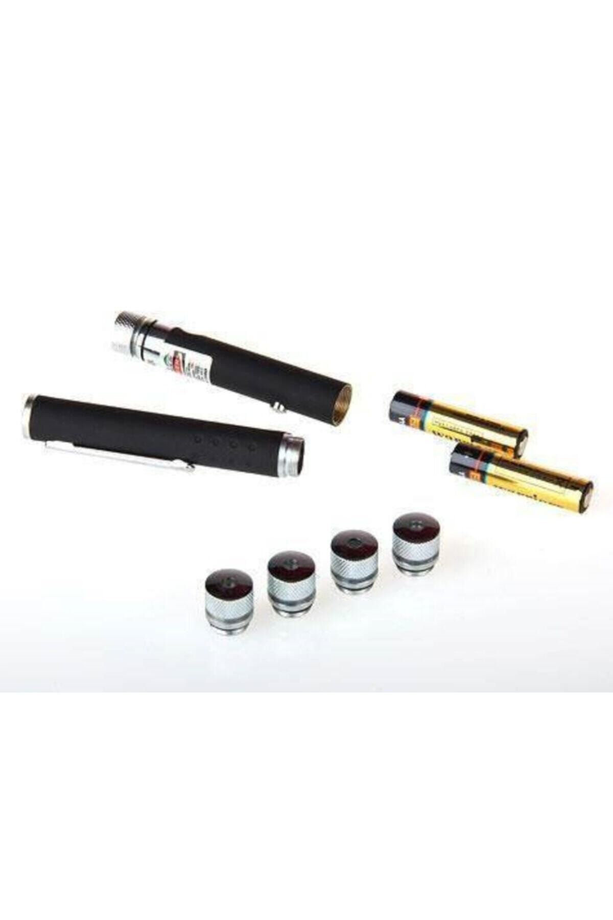 Alife Yeşil Lazer Pointer 50 Mw 15 km Etkili 5 Başlıklı