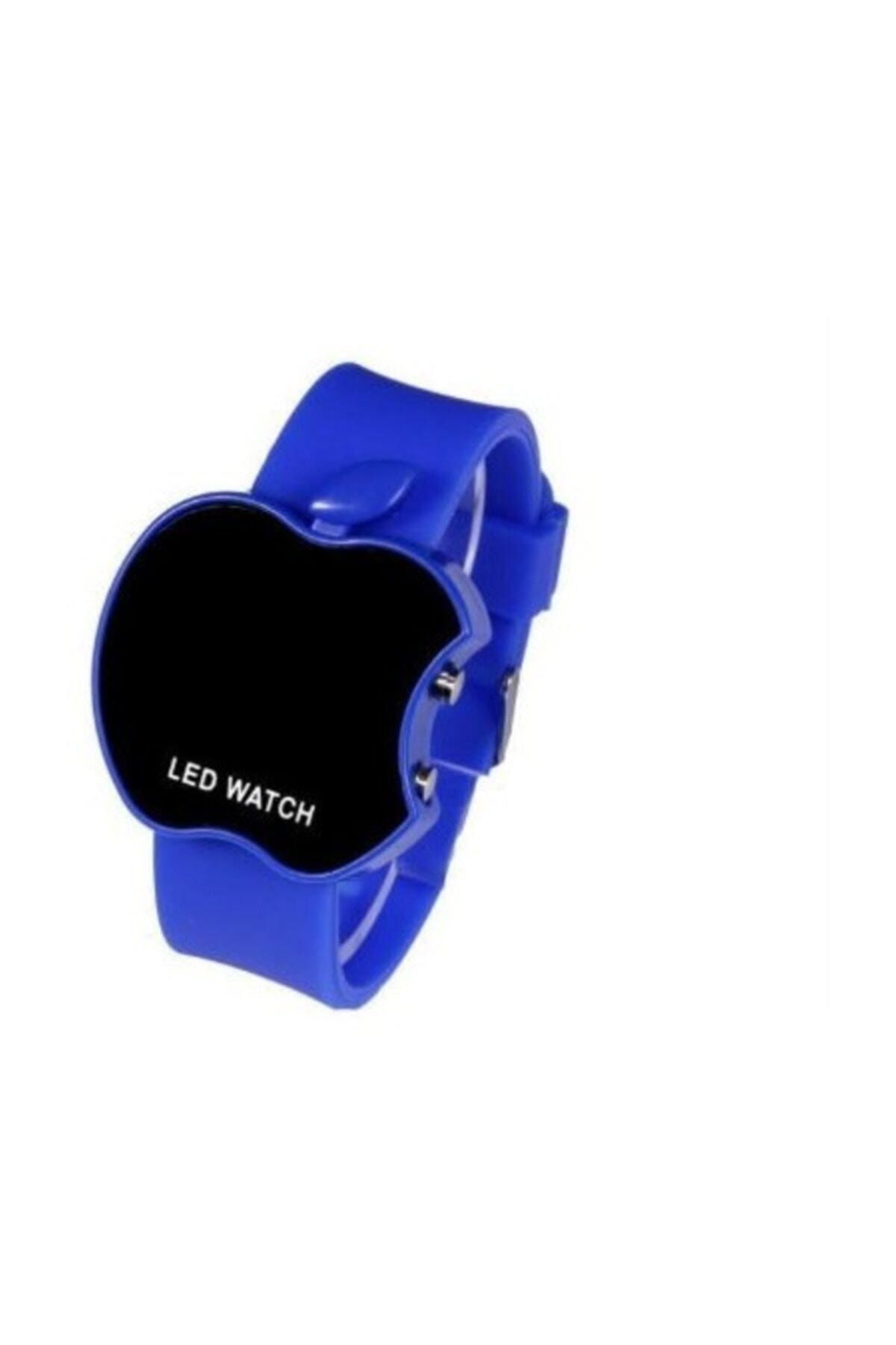 toptanci kapinda elma seklinde dijital led bileklik kol saati mavi led watch fiyati yorumlari trendyol