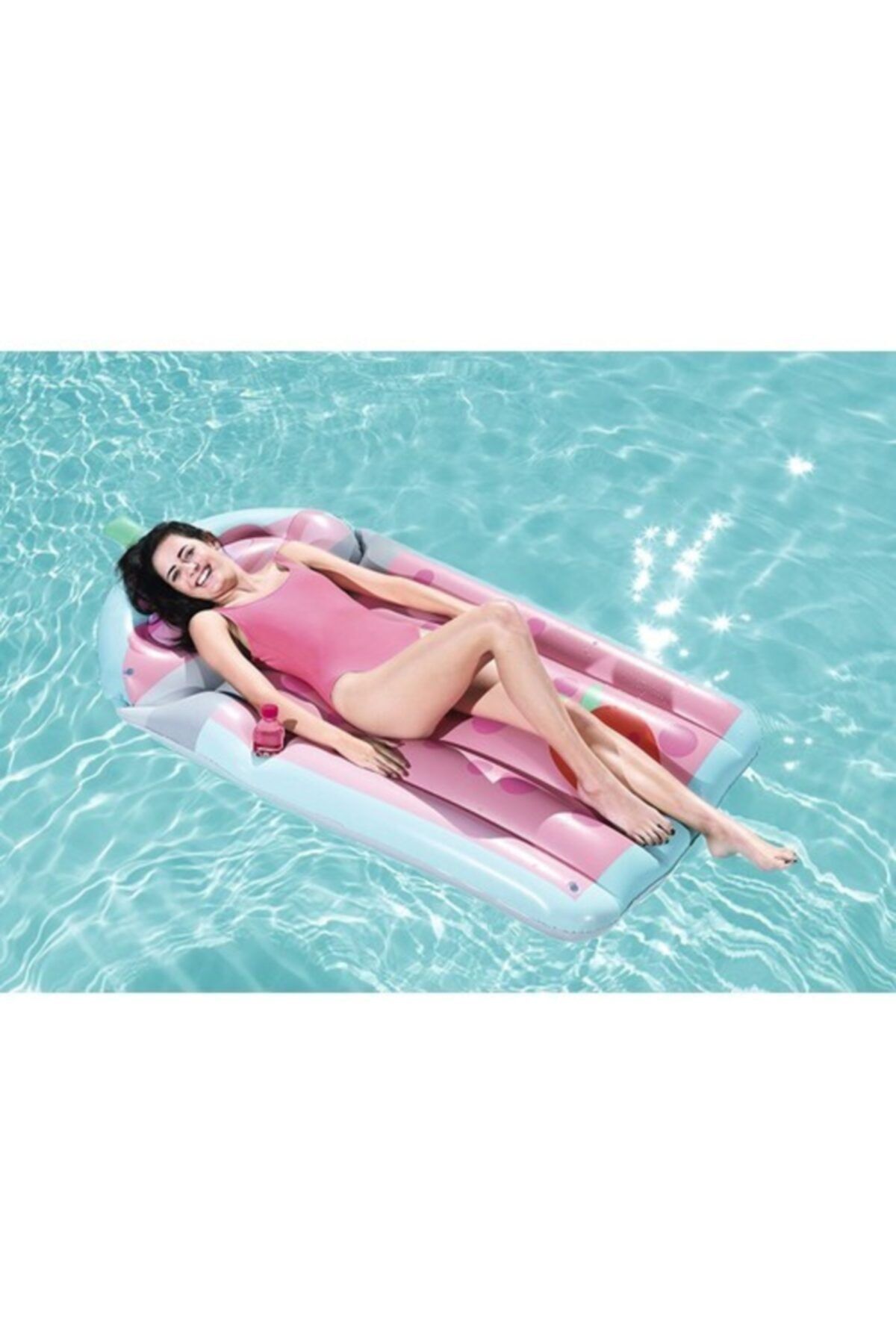 BESTWAY Deniz Yatağı Tropikal Desenli 190x99 Cm - 44037