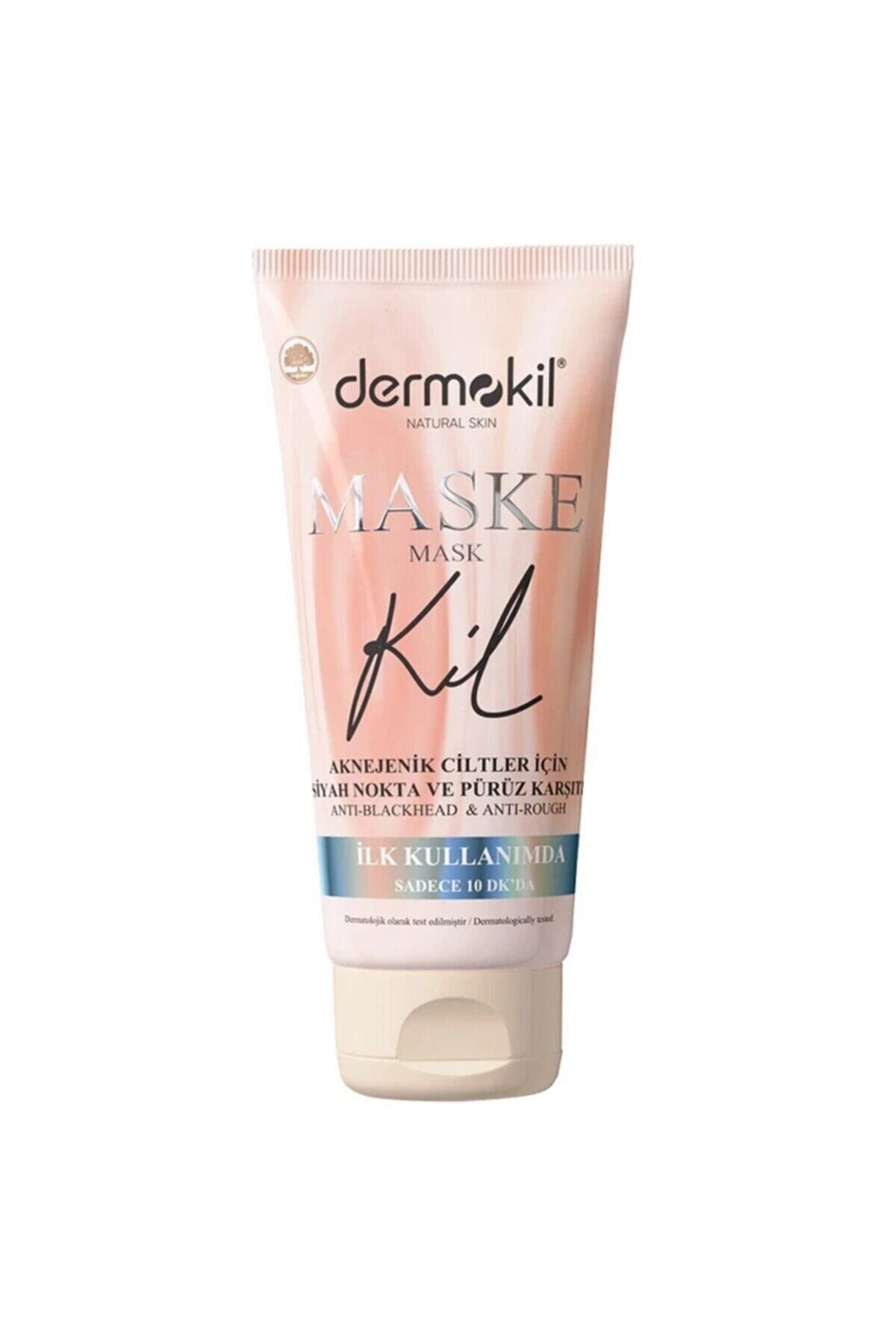 dermokil aknejenik ciltler siyah nokta puruz karsiti maske 75 ml fiyati yorumlari trendyol