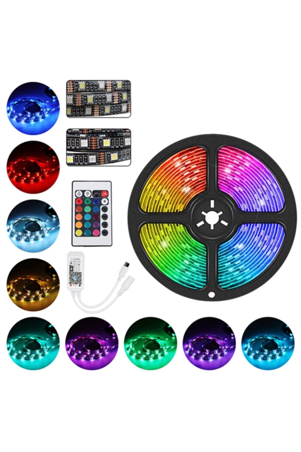 OKLA Kumandalı Led Şeritli Neon