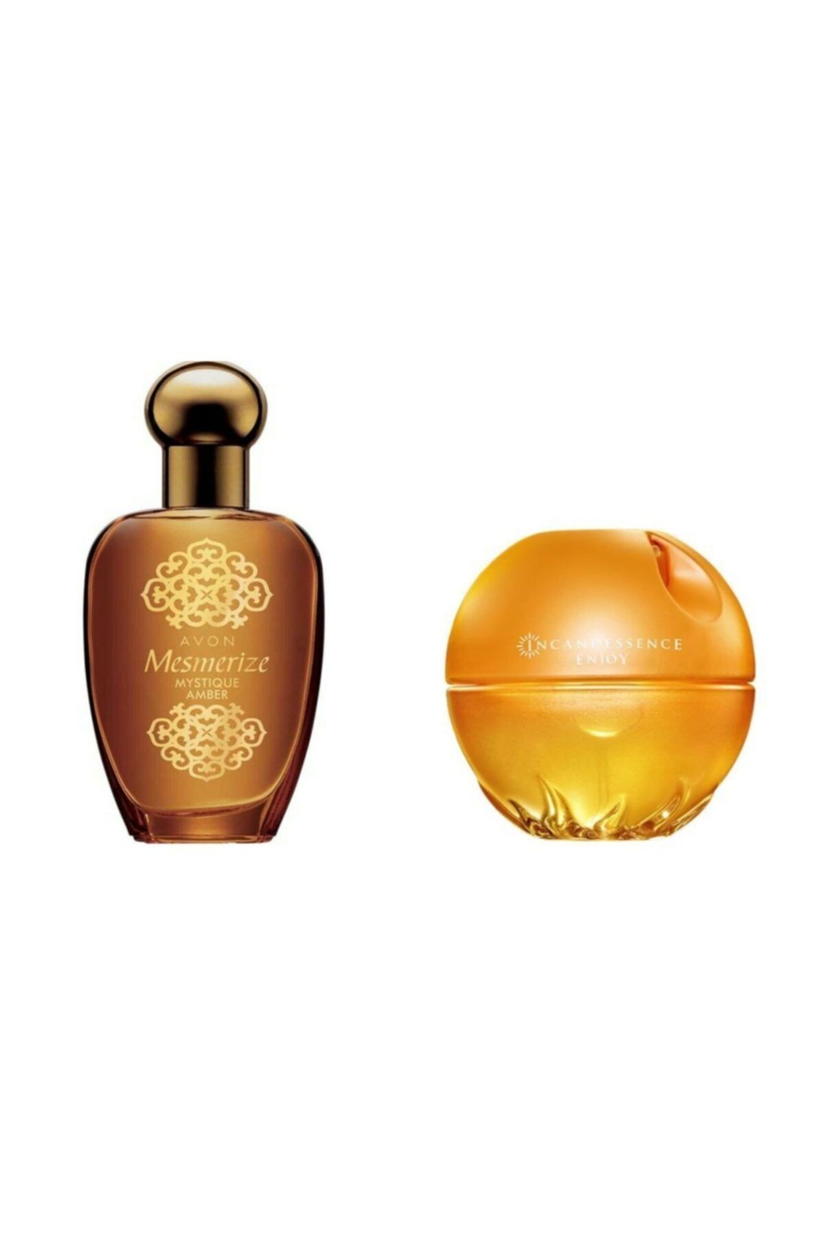 AVON Mesmerize Mystique Amber Edp 50ml + Incandessence Enjoy 50ml Parfüm Seti