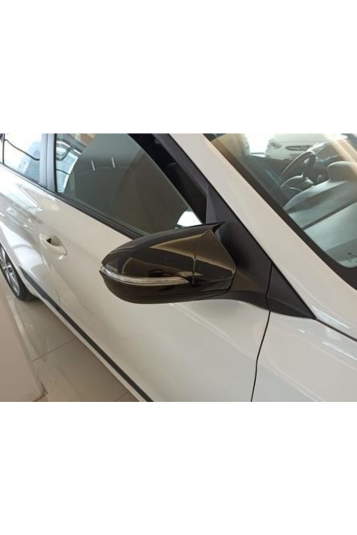 ŞüsCarOto Hyundai I20 2014 Sonrası Sinyalli Batman Yarasa Ayna Kapağı Piano Black Abs Plastik