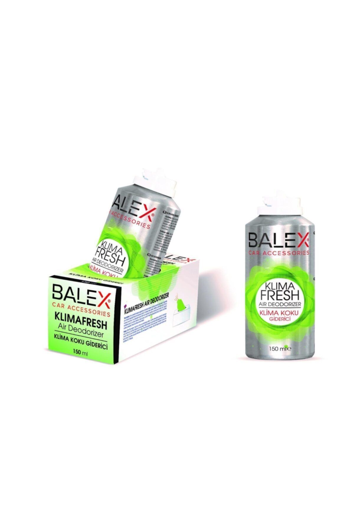 BALEX Fresh Araç Klima Temizleyici Koku Giderici Elma Kokulu 150 ml