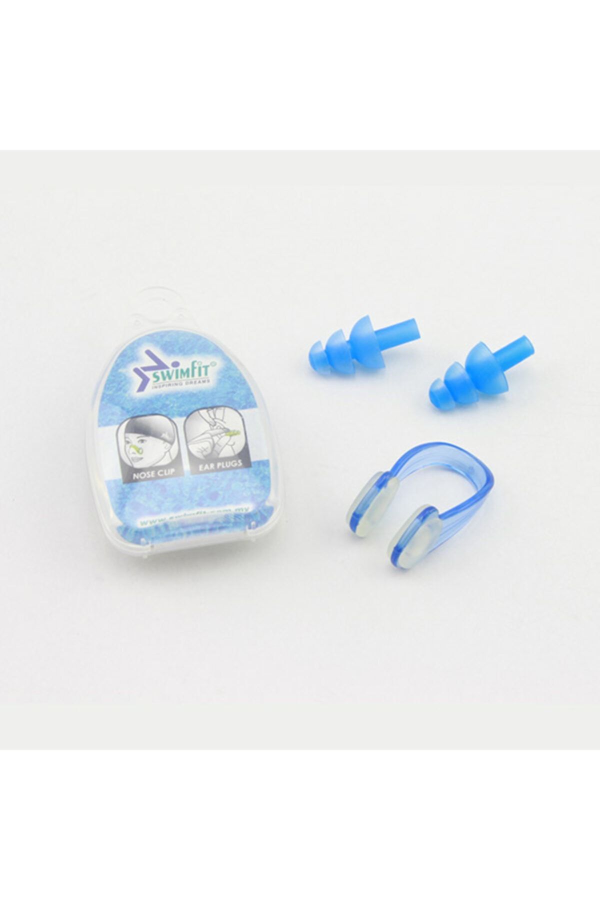 Mylinn 603008 Burun Klipsi + Kulak Tıkacı Mavi