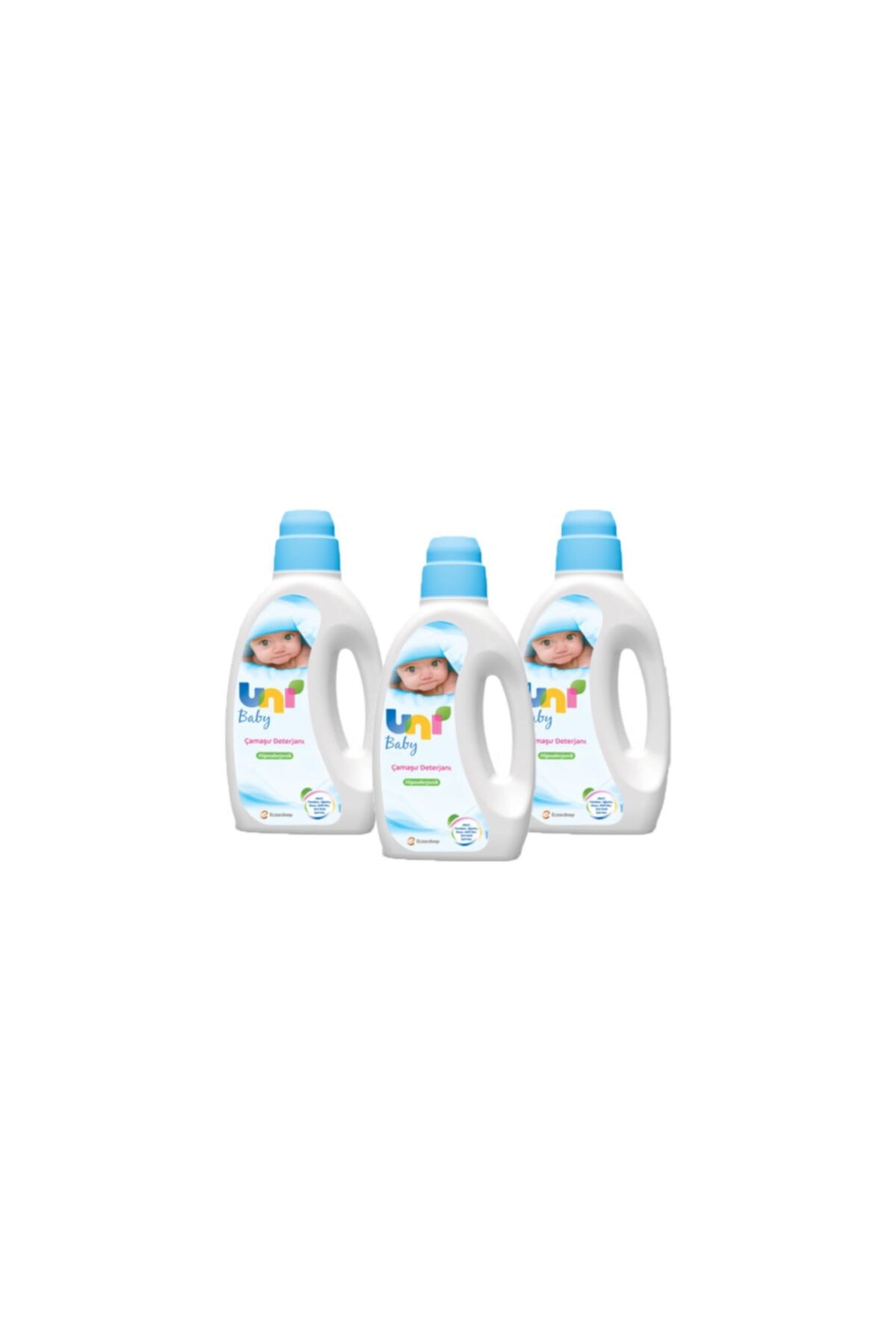 Uni Baby Unibaby Çamaşır Deterjanı 1500 Ml 3'lü Ekonomik Fırsat Paketi