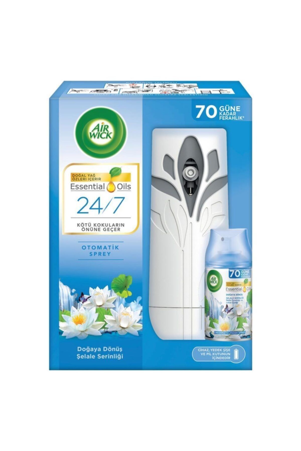 Air Wick Freshmatic Makine + Yedek Şelale Serinliği 250 Ml