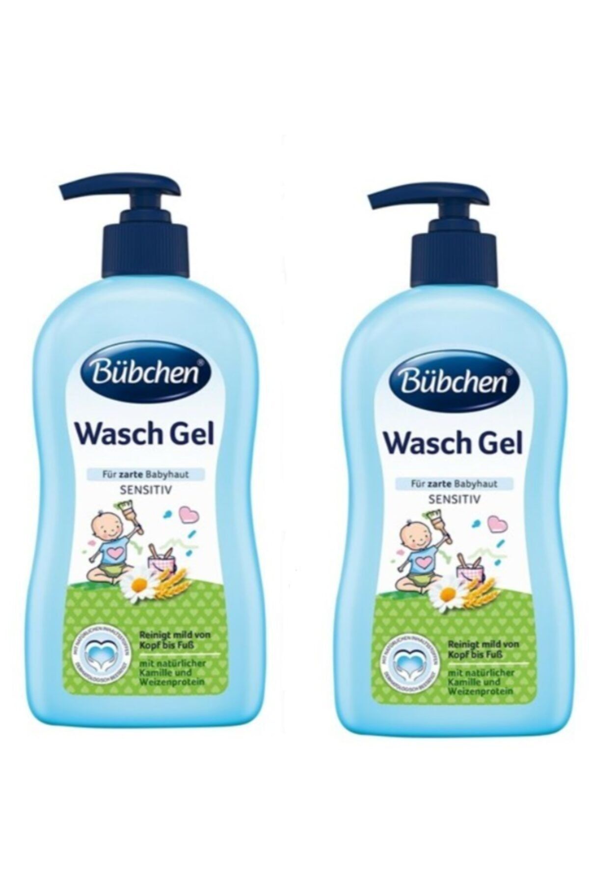 Bübchen Bebek Yıkama Jeli 400 ml 2'li