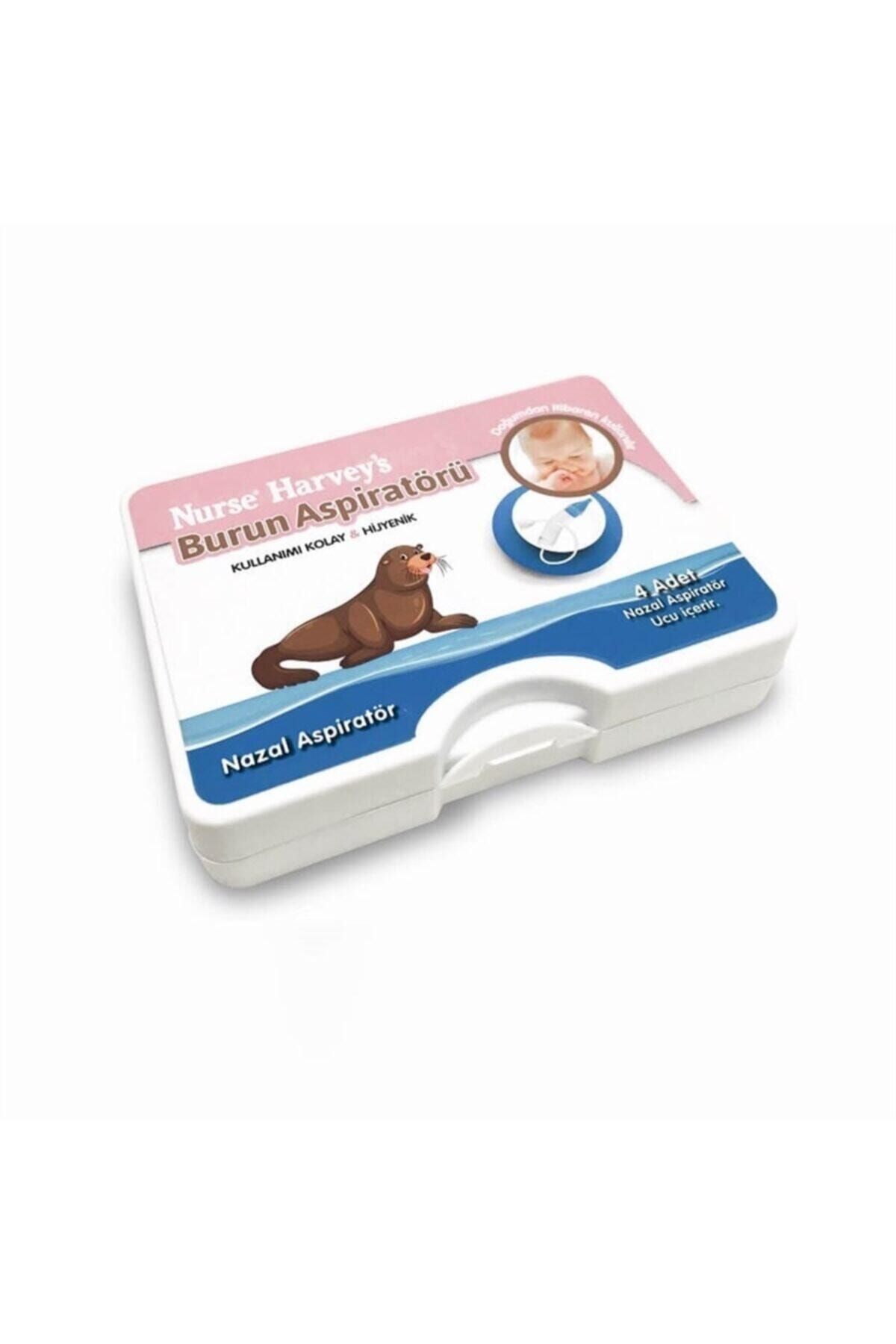 Nurse Harvey's Burun Aspiratörü + 4 Adet Yedek Uçlu