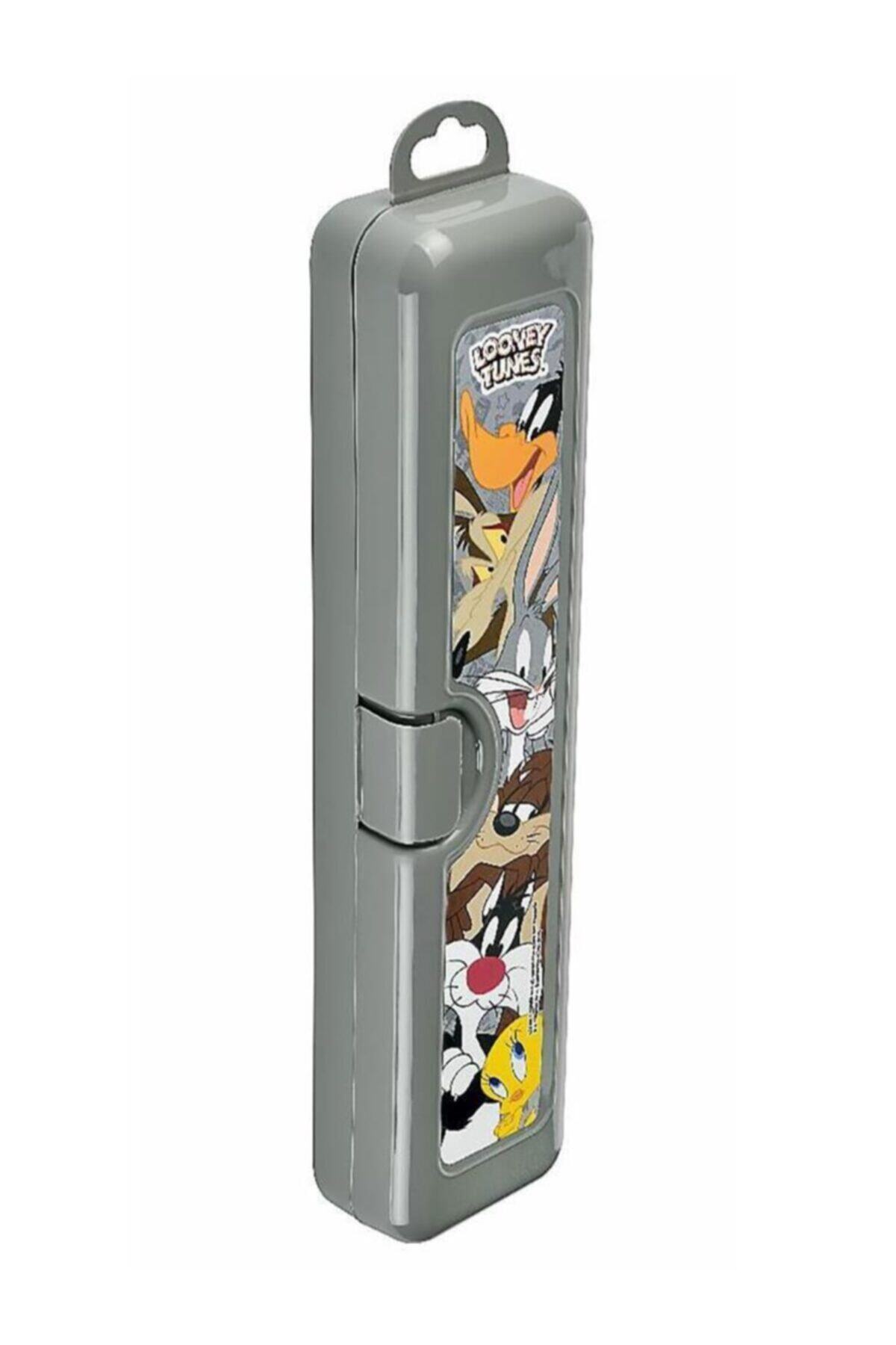 Sadık Plastik SP Looney Tunes Diş Fırçası Kabı Gri