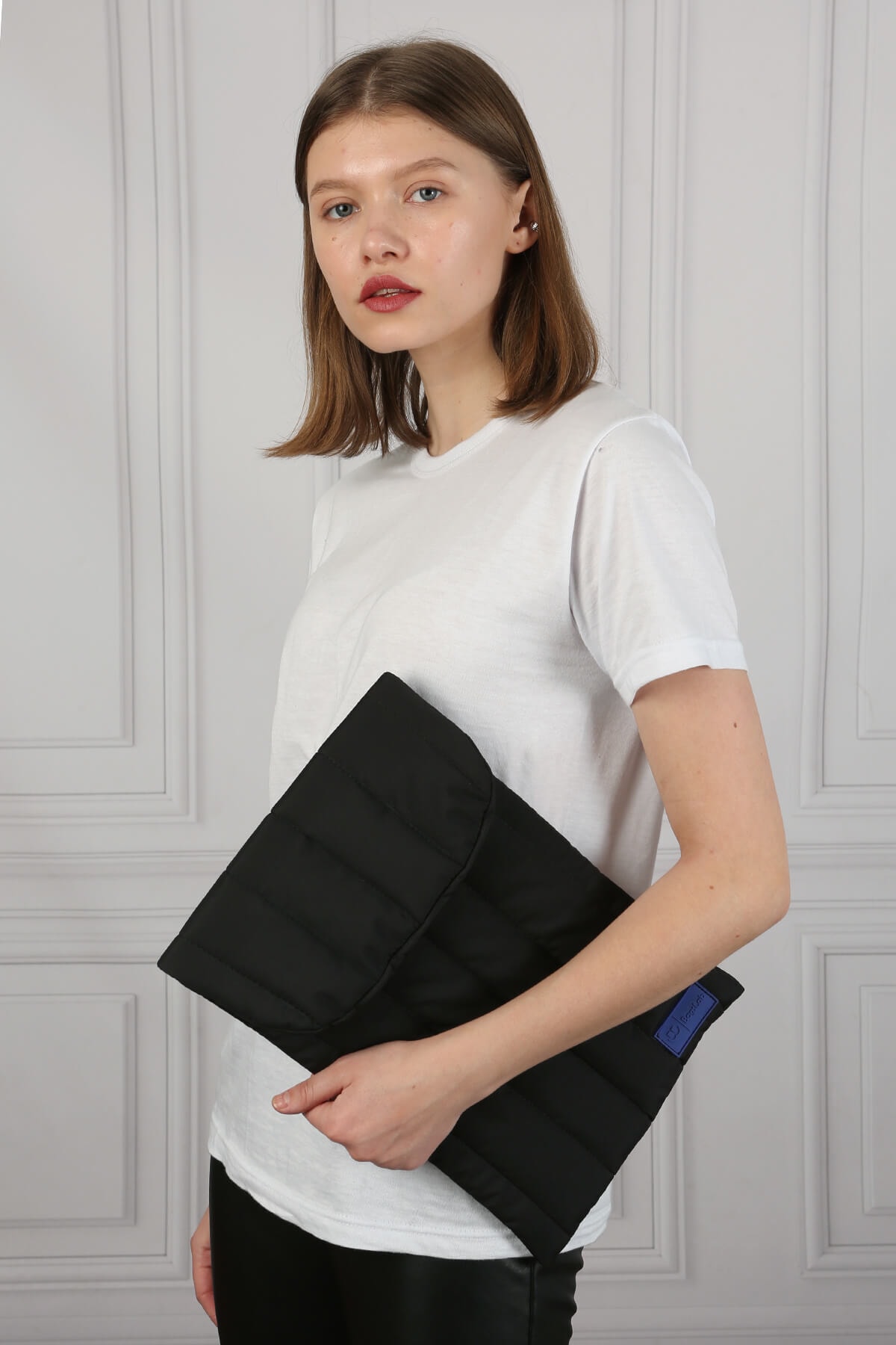 Bagslab Unisex Siyah 2 Cepli Hafif Laptop,tablet Ve Evrak Çantası (13 İNÇ)