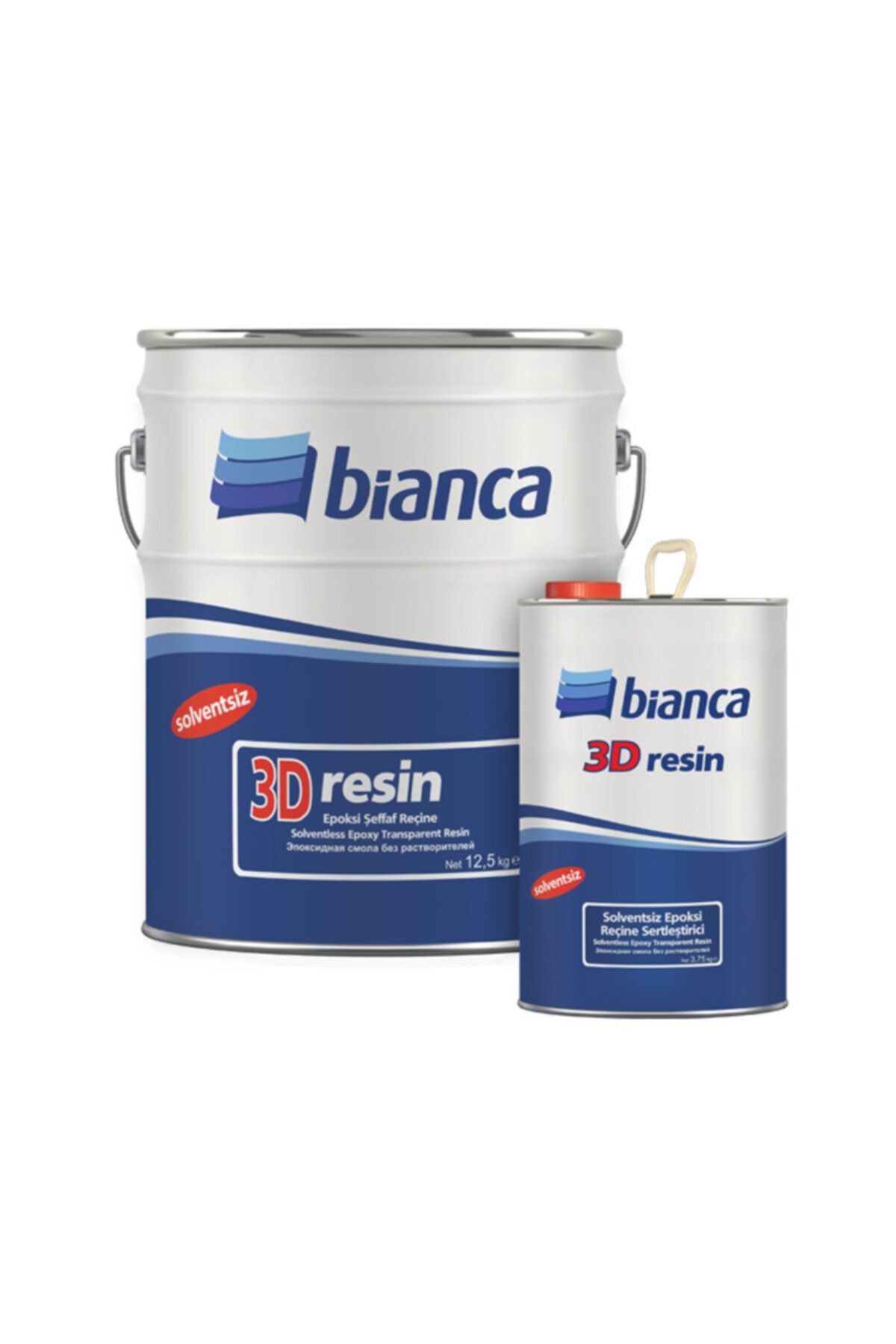 Bianca 3d Resin Epoksi Şeffaf Reçine 2,5 Kg