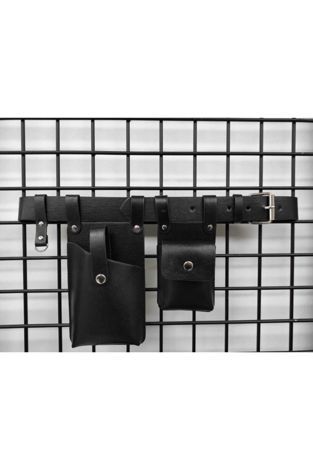 UCCELLO Çift Çantalı Anahtarlıklı Kemer