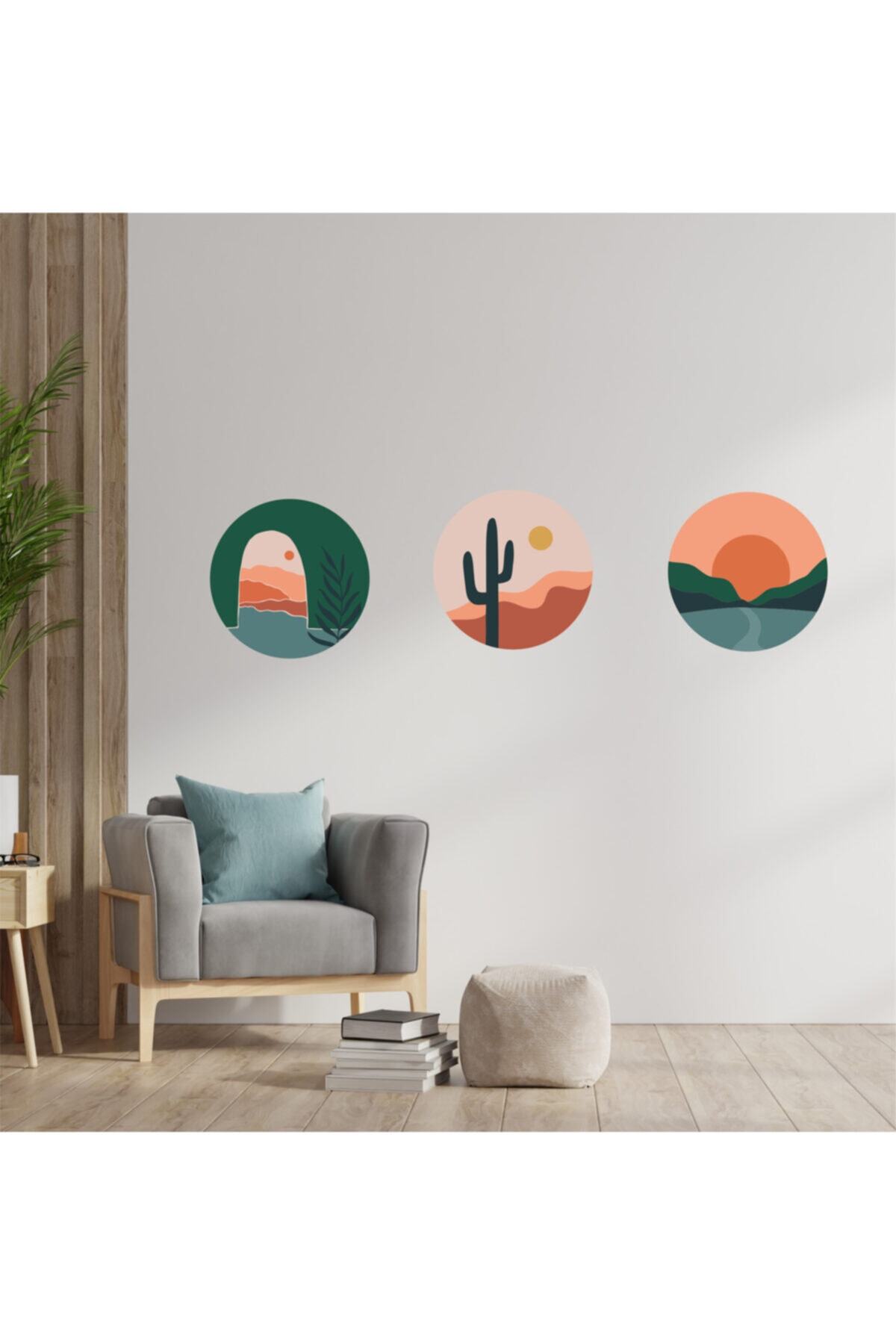 ARNA Boho Yuvarlak Sticker