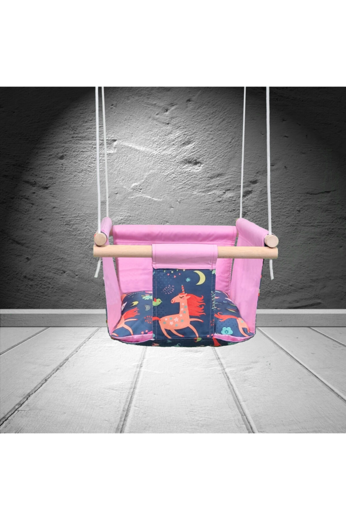 Salıncak Dünyam Pembe Unicorn Bebek & Çocuk Salıncak