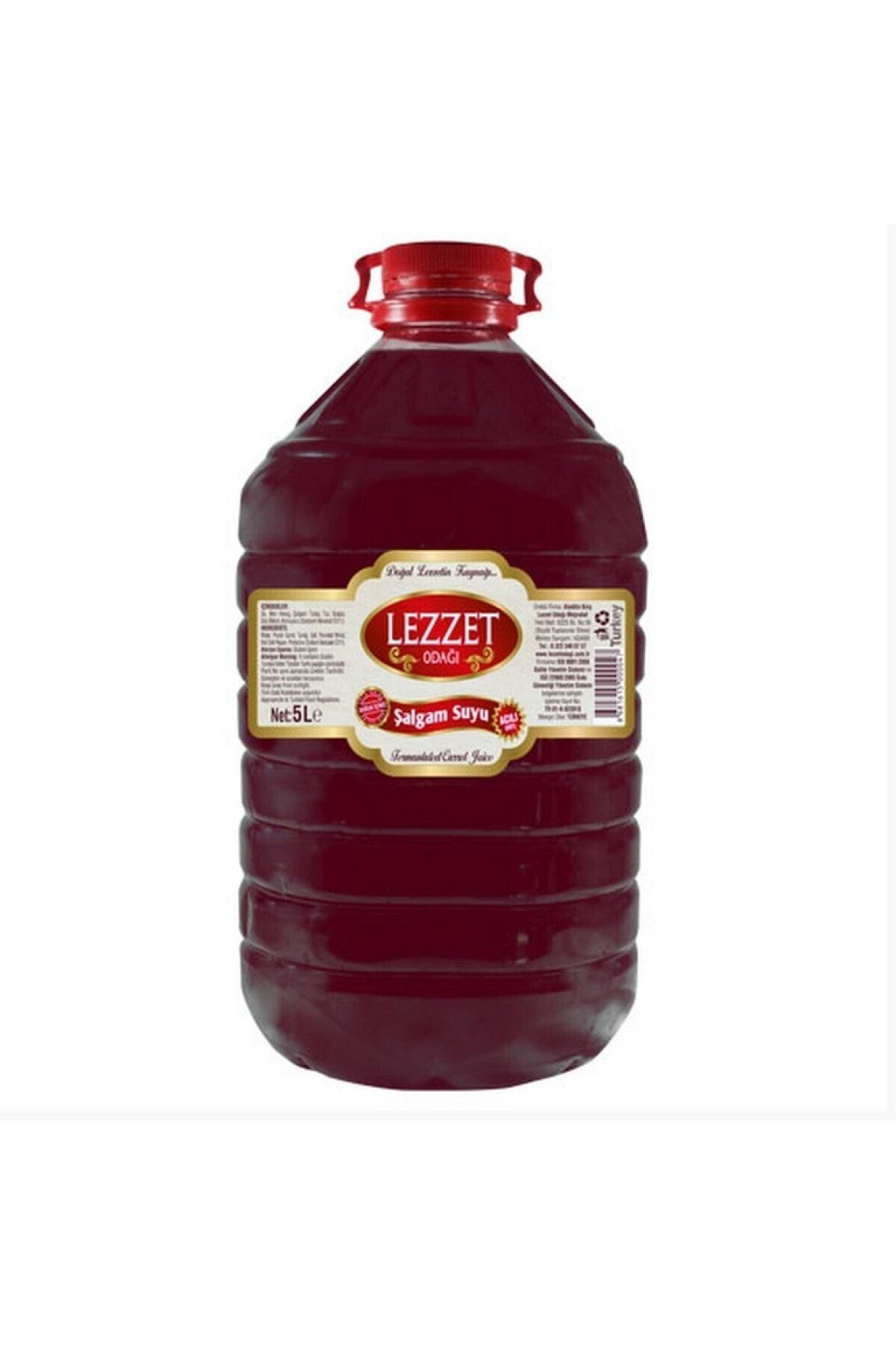 LEZZET ODAĞI Şalgam Suyu Sade 5 Lt