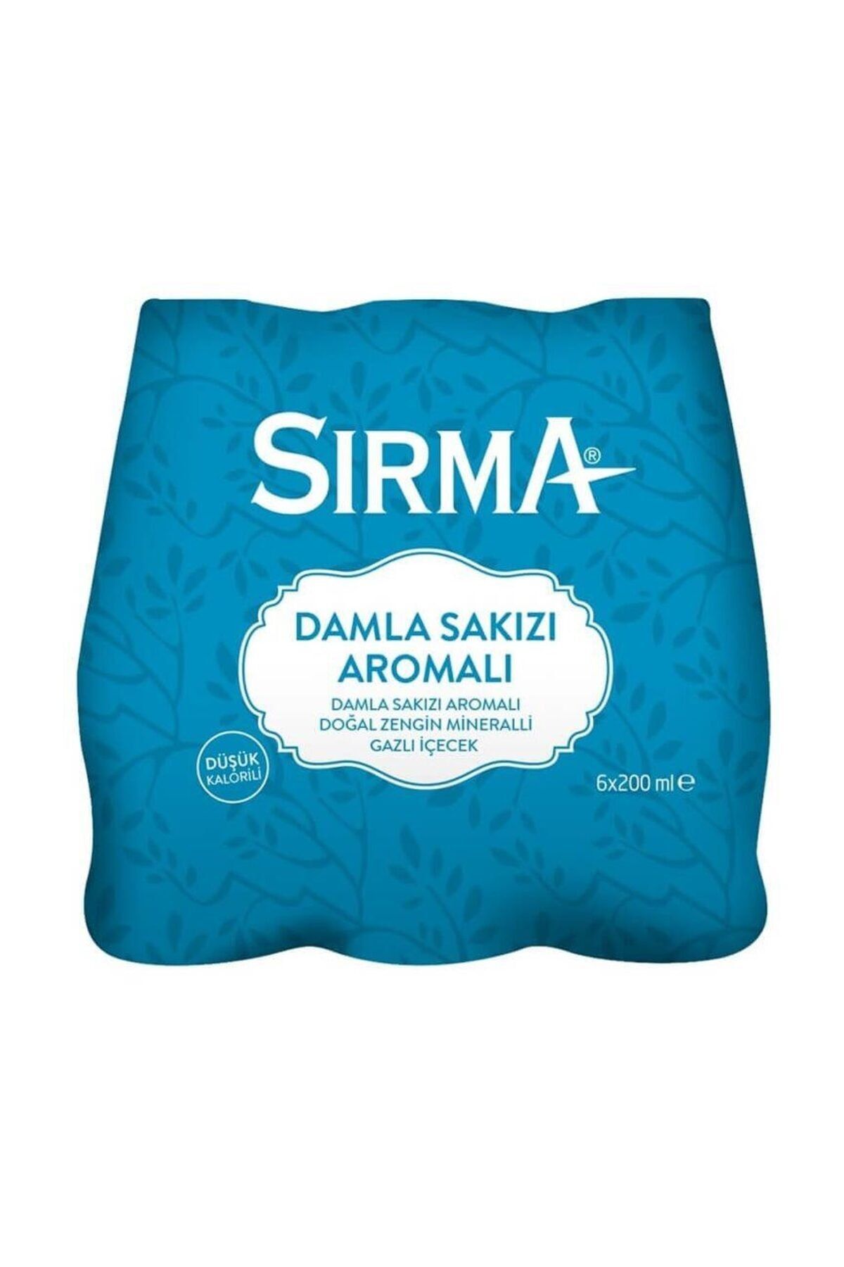 Sırma Soda Damla Sakızı Aromalı 200 ml 6'lı