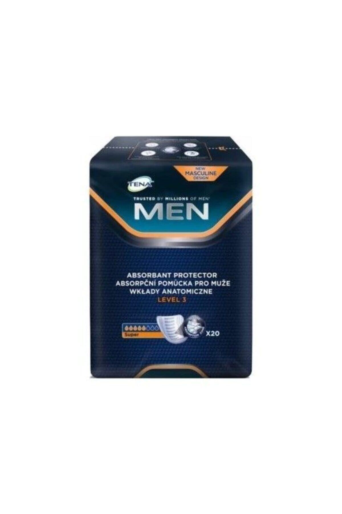TENA Men Level 3 Erkek Mesane Pedi 20'li (1 Paket)