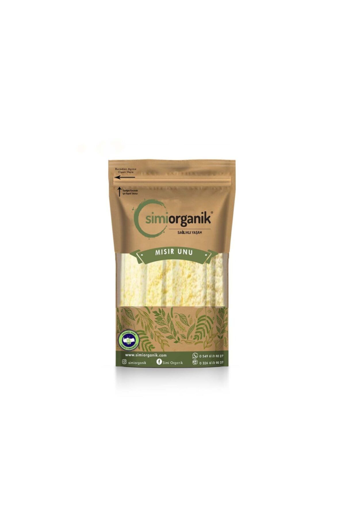 Simiorganik Organik Mısır Unu 250 gr.
