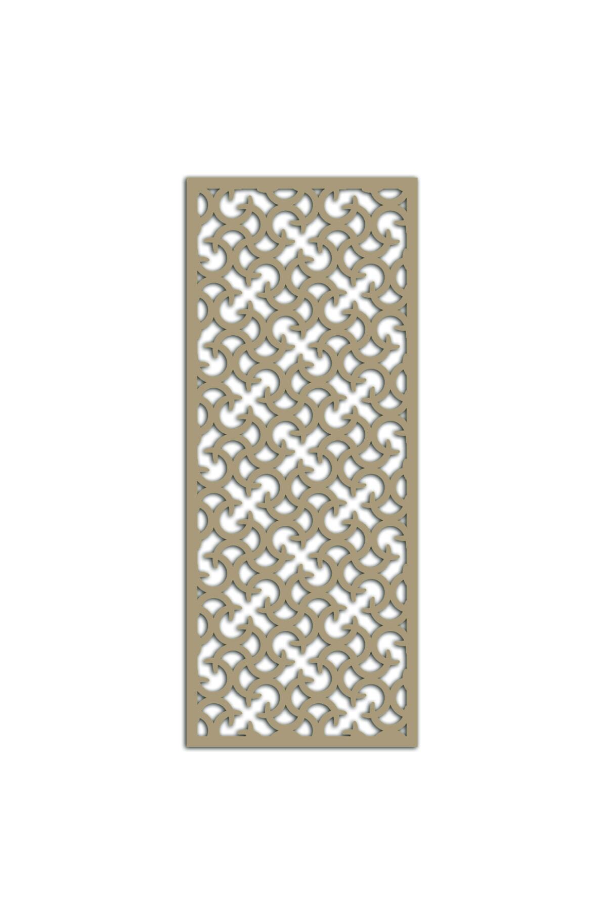 Liar Dekor Liar Ahşap Seperatör (Paravan) - KSP-54 - (10 mm) - (60 cm x 160 cm) - (Ham)