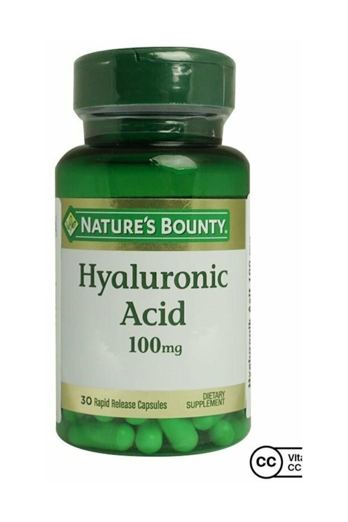 Nature's Bounty Hyaluronic Acid 100 Mg 30 Kapsül