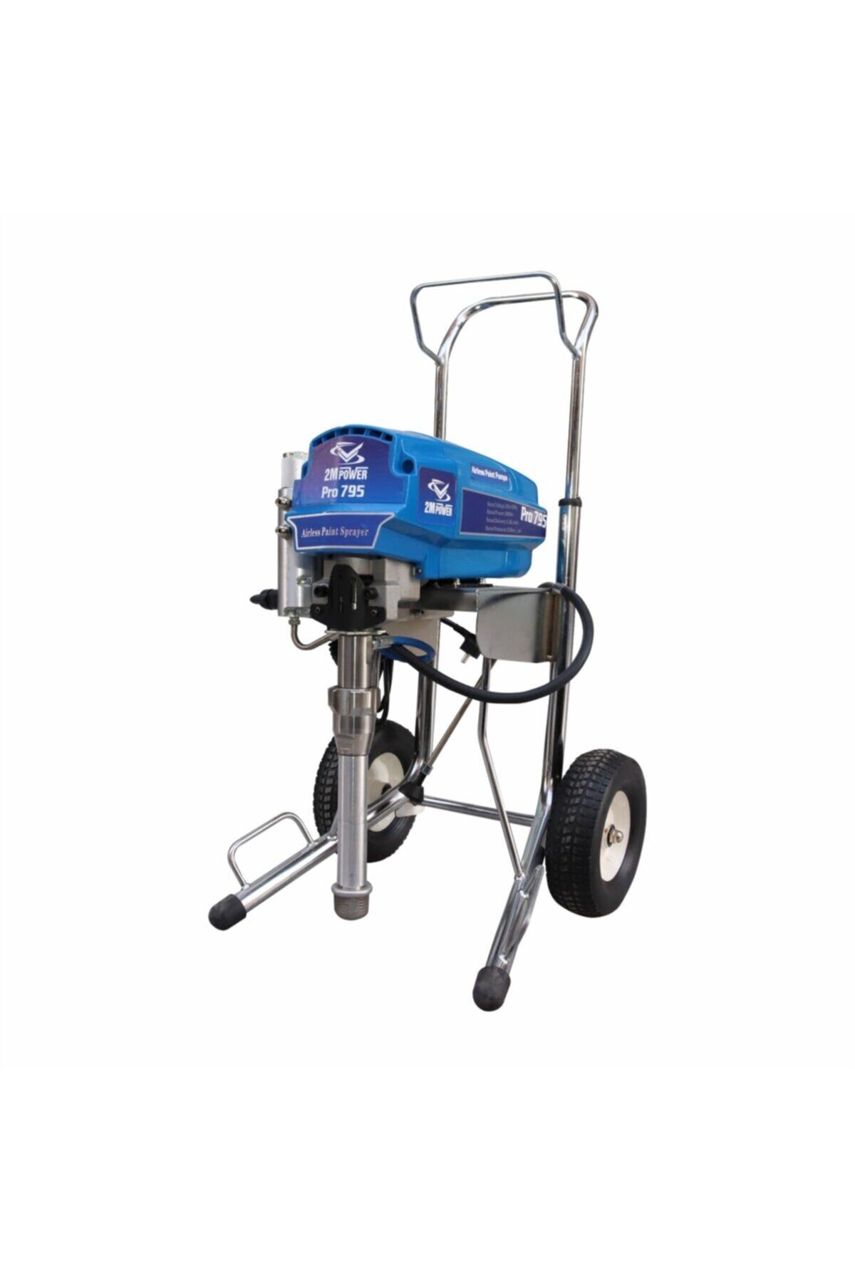2MPOWER Airless Boya Makinası Elektrikli Pistonlu Pro 795