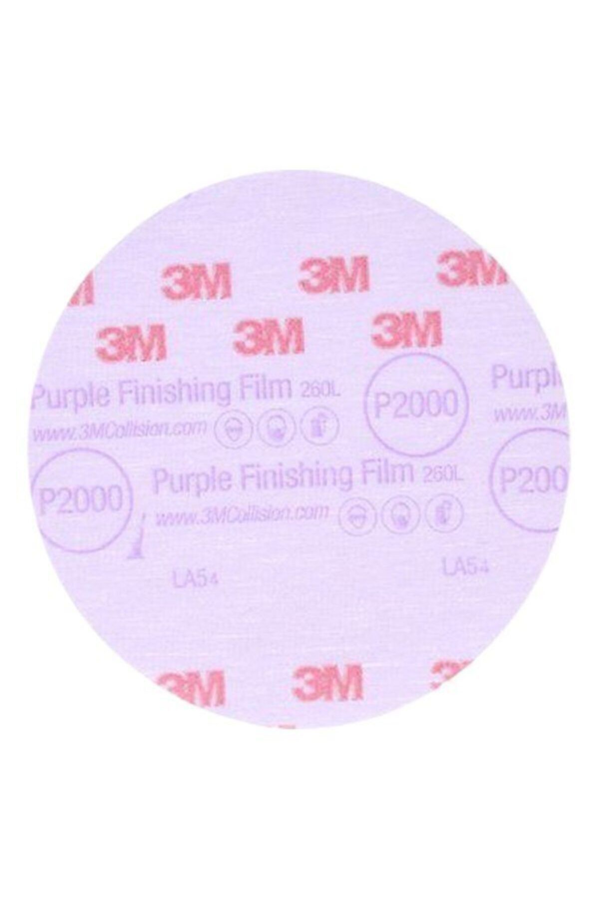 3M 30666 260l+ Hookit P2000 Deliksiz Disk Zımpara 150mm (1 Adet)