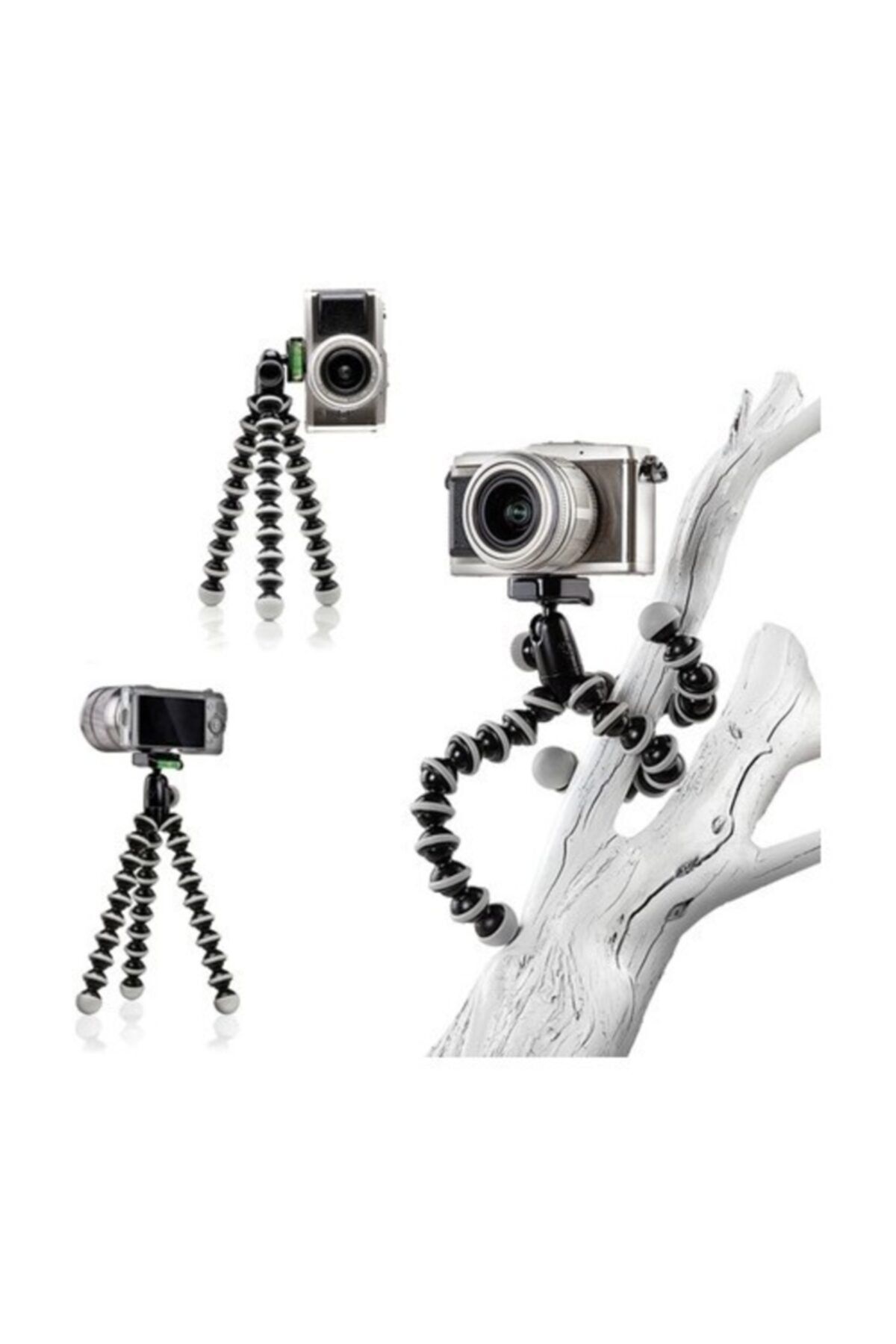 Asfal Gopro Uyumlu 26 Cm Gorilla Ahtapot Tripod + Pratik Telefon Tutucu