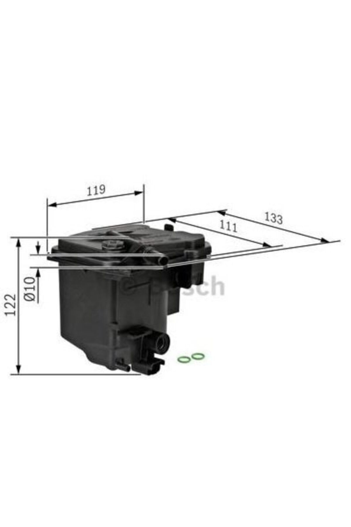 Bosch Mini Cooper D 1.6 Dizel Uyumlu Mazot Yakıt Filtresi 2007-2009