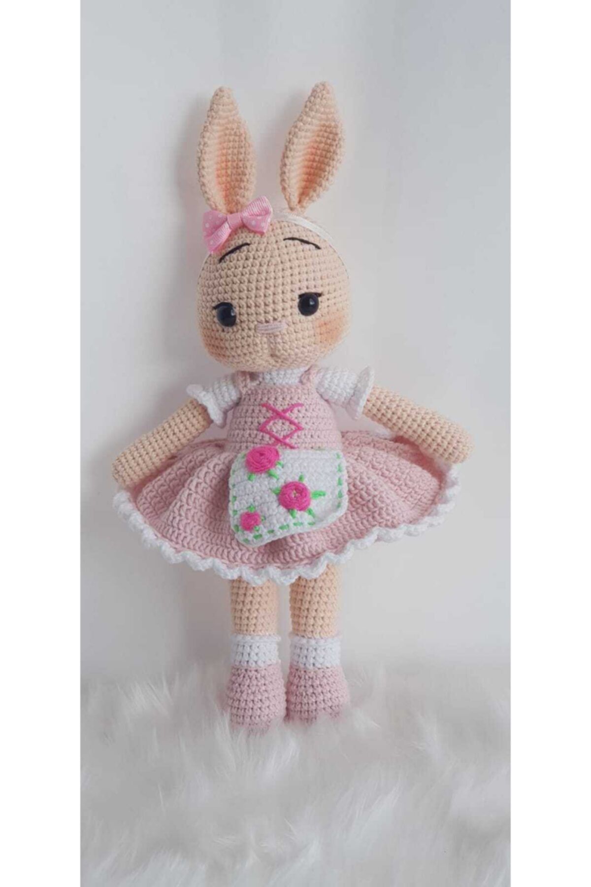 Trend bayb Amigurumi Monami Kız Tavşan