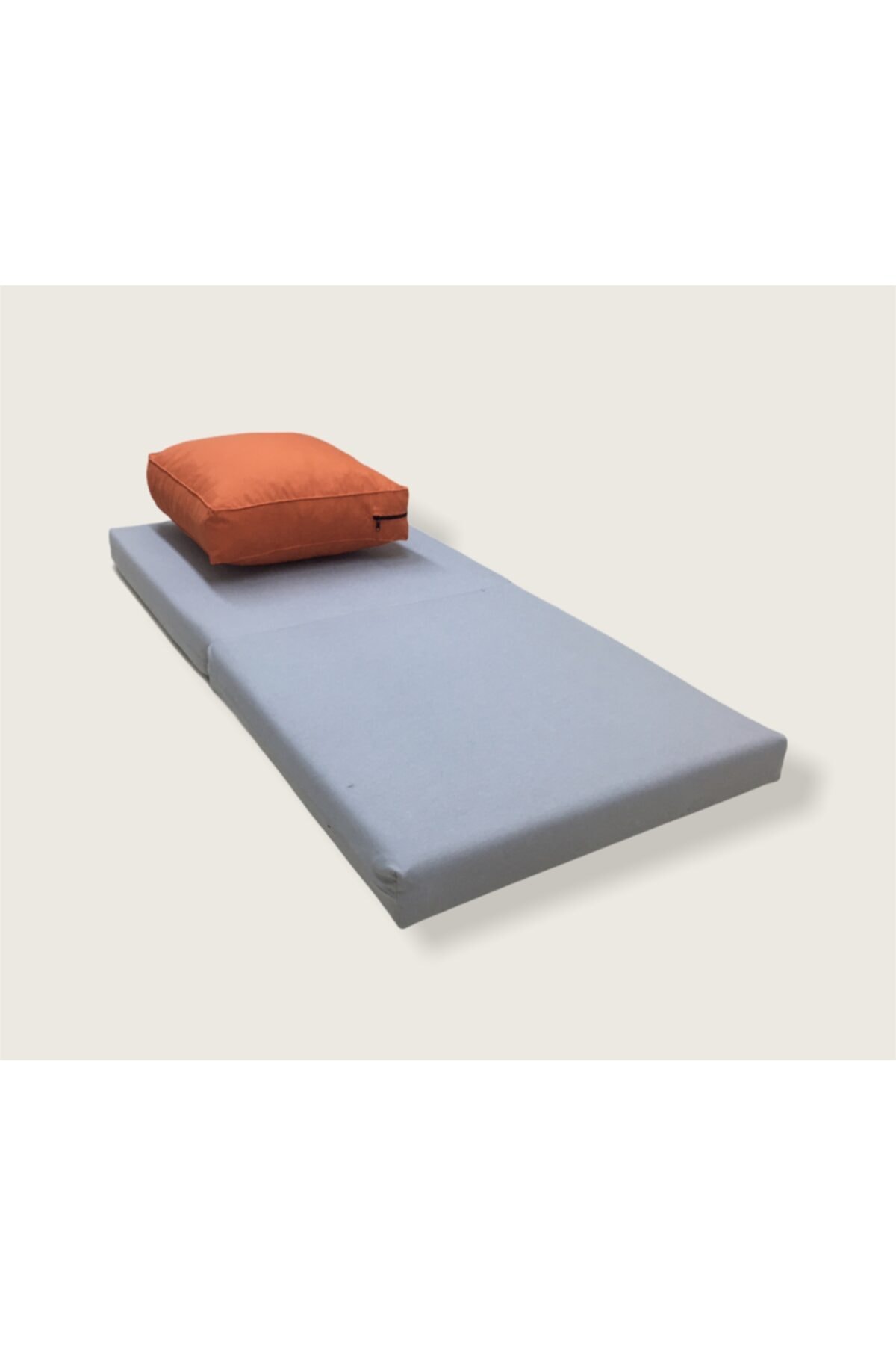 REMEGE Kare Meditasyon Minderi & 60x120 Cm Katlanır Meditasyon Yatağı 40x40