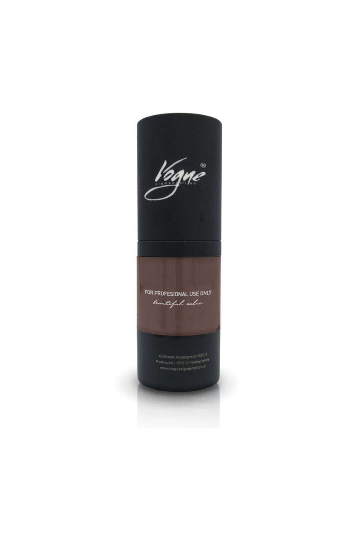 Vogue 115-brown-kaş-boyası Kalıcı Makyaj Pigmenti (boyası) 15ml