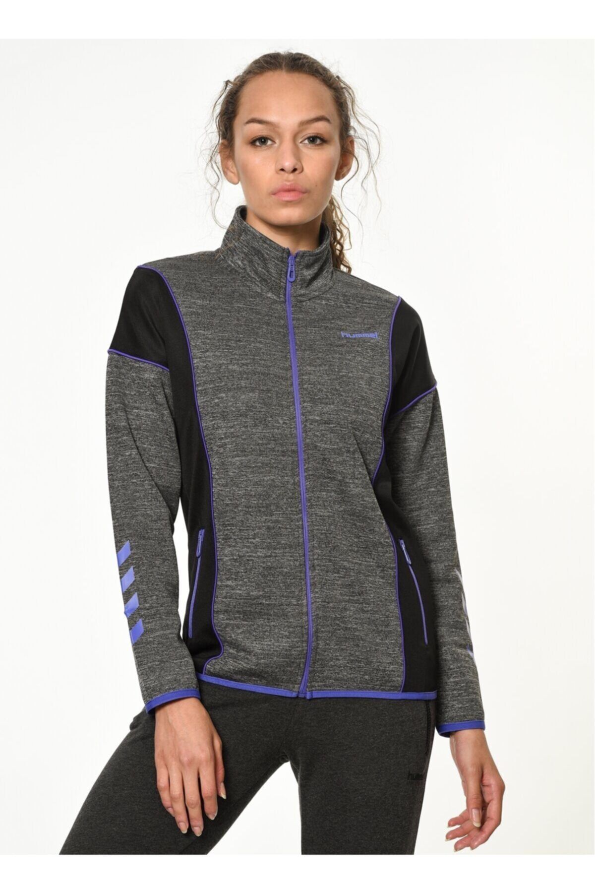 HUMMEL Sonya Kadın Fermuarlı Sweatshırt