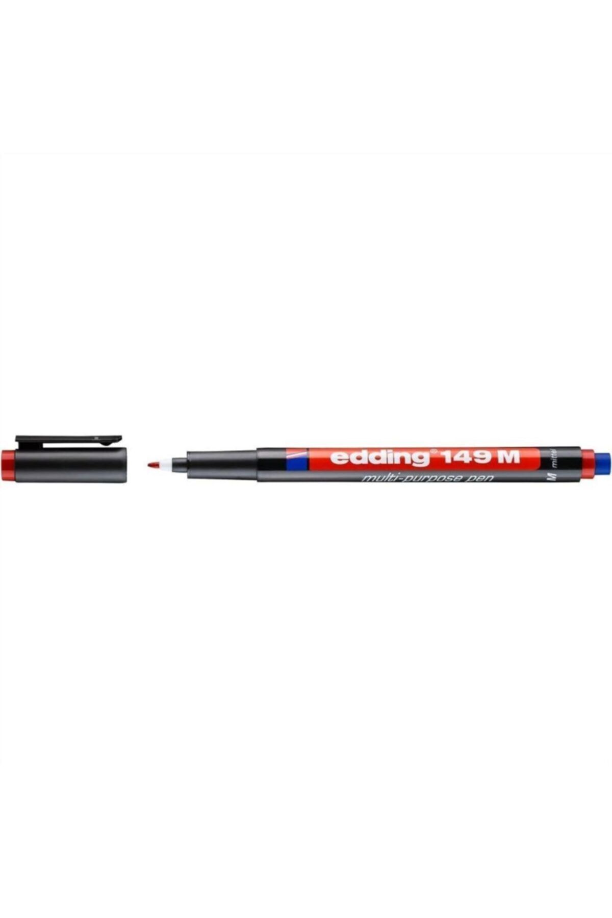 Edding 149 M Permanent Kalem Kırmızı - 2 Adet